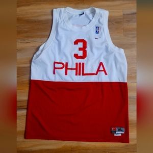 NBA Nike Sixers Allen Iverson Jersey